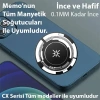 VipMarketim Memo Manyetik Metal Halka - Memo Telefon Soğutucu Uyumlu CX07-CX08 ve Manyetik Tüm modeller-(5775)