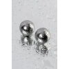 VipMarketim Metal  Vajinal Topları, Tıbbi Çelik, Gümüş, Ø 2,5 cm