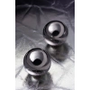 VipMarketim Metal  Vajinal Topları, Tıbbi Çelik, Gümüş, Ø 2,5 cm