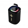 VipMarketim MIKADO MD-26BT 6W Taşınabilir USB/AUX/BT/TF RGB Işıklı 1200mAh IPX66 Su Geçirmez Bluetooth Speaker (Siyah)(1923)