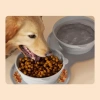 VipMarketim Mikopet Katlanabilir İkili Mama ve Su Kabı