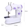 VipMarketim Mini Ev Dikiş Makinesi Pedallı Sewing Machine