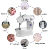 VipMarketim Mini Ev Dikiş Makinesi Pedallı Sewing Machine
