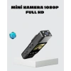 VipMarketim Mini Güvenlik Kamerası 1080P 3MP Fotoğraf 180° Ayarlanabilir Lens USB Şarjlı