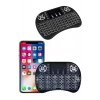 VipMarketim Mini Klavye Gaming Pc Playstation Ledli Mouse Rgb Mouse Bluetooth Usb