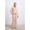 VipMarketim Modal Pamuklu Uzun Kollu Sweatshirt Ve Pantolon Takımı