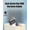 VipMarketim Motosiklet ve Bisiklet İçin 6mm Pinli Alarmlı Disk Kilidi