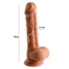 VipMarketim Noctis 18cm Realistik Titreşimli Dildo No:87