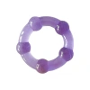 VipMarketim Noktalı Tekli Penis Halkası - Mor