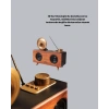 VipMarketim Nostaljik Gramofon Bluetooth Hoparlör – FM Radyo + USB + SD Kart Destekli