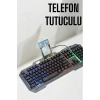 VipMarketim Oyuncu Klavyesi Q Klavye RGB Işıklı Mouse Hediyeli
