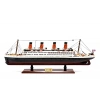 VipMarketim Özel Tasarım Ahşap Işıklı Titanik Gemi - Model 2