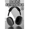 VipMarketim P9 Plus Kulaklık Siyah Bluetooth Bağlantılı Kulak Üstü Kablosuz ANC Özelliği