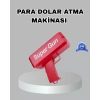 VipMarketim Para Saçma Makinesi Kırmızı Model 100’lü Para Hediyeli