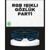 VipMarketim Parti ve Organizasyonlara Özel LED Işıklı Gözlük