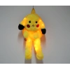 VipMarketim Peluş Işıklı Oynar Kulaklı Pikachu Sırt Çantası
