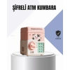 VipMarketim Pembe Elektronik Şifreli Otomatik Para Çeken ATM Kumbarası