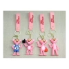 VipMarketim Pembe Panter Silikon Anahtarlık