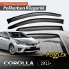VipMarketim Perflex Polikarbon Kırılmaz Rüzgarlık V2 Mugen Toyota Corolla 2013+