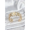 VipMarketim Pirinç Gold Renk Vintage Kadın Bileklik 5886