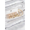 VipMarketim Pirinç Halka Model Gold Renk Kadın Set Küpe 5886