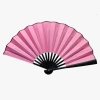 VipMarketim Plastik Kumaş Yelpaze 12li Pembe