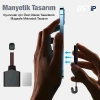 VipMarketim PLEXTONE GS1İP iPhone Mıknatıslı Lightning to Lightning Kulaklık + Hızlı Şarj Adaptörü-(5775)