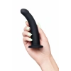 VipMarketim POPO Pleasure  Serpens Anal yapay penis S Virajlı, Silikon, siyah, 13 cm