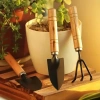VipMarketim Portatif Mini Kazma, Kürek ve Tırmık Seti