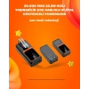 VipMarketim Powerbank 20000 mAh | 22.5W Hızlı Şarj Dahili Kablolu LCD Ekranlı Şarj Cihazı