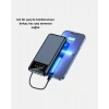 VipMarketim Powerbank 20000 mAh LED Fenerli ve Çoklu Güvenlik Korumasına Sahip