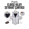 VipMarketim Pratik Elbise Kılıfı Seyahat Çantası