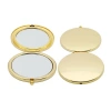 VipMarketim Promosyon Yuvarlak Cep Aynası Gold Renk