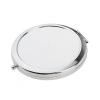 VipMarketim Promosyon Yuvarlak Cep Aynası Gümüş Renk