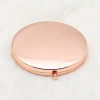 VipMarketim Promosyon Yuvarlak Cep Aynası Rose Renk