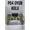 VipMarketim PS4 Oyun Kolu Kamuflaj Desenli Joystick