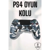 VipMarketim PS4 Oyun Kolu Kamuflaj Desenli Joystick
