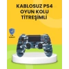 VipMarketim PS4 Uyumlu Kablosuz Oyun Kolu Ergonomik Çift Titreşimli