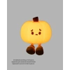 VipMarketim Pumpkin LED Night Light Dokunmatik Şarjlı Silikon Gece Lambası