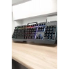 VipMarketim Q Klavye RGB Işıklı Klavye Ve Mouse Seti Kablolu Mouse Hediyeliş