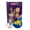 VipMarketim Rebecca Gerçekçi Esmer Şişme Bebek