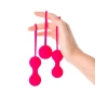 VipMarketim Redvil Kegel Vajinal Top Seti Pembe 16,5 cm