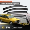 VipMarketim Renault 12 SW 1972-2000 Cam Rüzgarlığı V2 Mugen