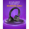 VipMarketim Renkli Işık Efektli Bluetooth 5.3 Müzik Kulaklığı