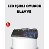 VipMarketim RGB Aydınlatmalı Klavye Mouse Seti – USB Bağlantılı Türkçe Q Ayarlanabilir DPI Ergonomik Yapı