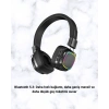 VipMarketim RGB Işıklı Katlanabilir Bluetooth 5.3 Kulak Üstü Kulaklık