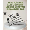 VipMarketim RGB LED Araç İçi Aydınlatma – Kumandalı Sistem