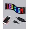 VipMarketim RGB LED Panel – Mobil Uyumlu Yazı ve GIF Destekli USB Bağlantılı Dekoratif Ekran