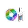 VipMarketim RGB Şerit Led 10 Metre Led Işık Kumanda ile Kontrol RGB