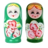 VipMarketim Rusyadan Geleneksel Dekoratif Ahşap Matruşka Seti 5 Adet